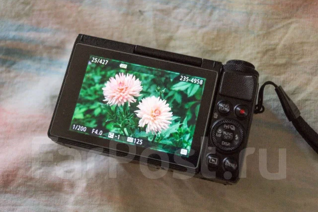 Canon PowerShot G7 X. 20 � ����� ��, ���: 4� ����