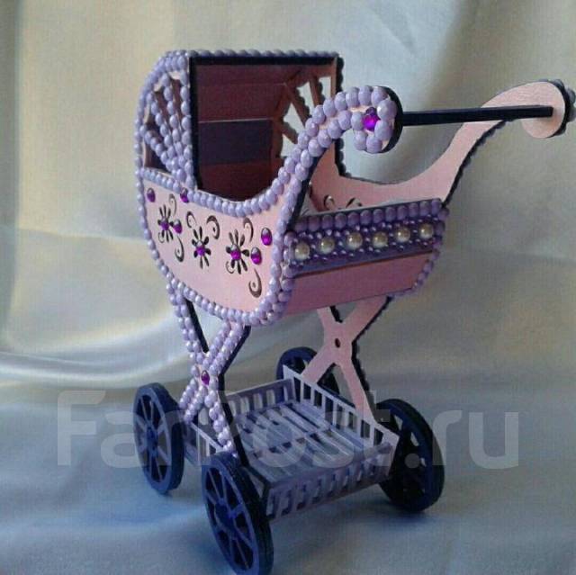 Коляски из бисера