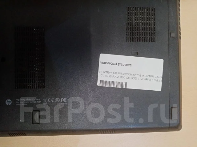HP ProBook 6570b. 15.6" ����