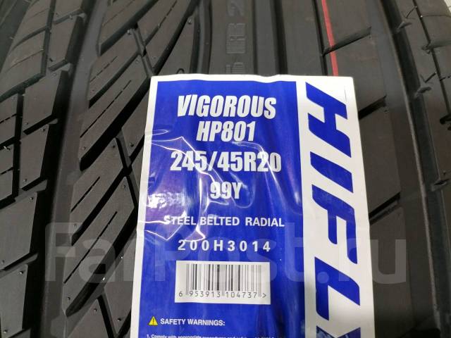 Hifly Vigorous HP801, 245/45 R20, 20", 1 шт, в наличии, 245 мм, 45 % ...