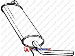 ��������� ������ ����� (��������� �������) Bosal 200963 200963 ����