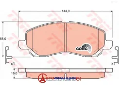 ������� ��������� �������� (��������� �������) TRW GDB3287 GDB3287 ����