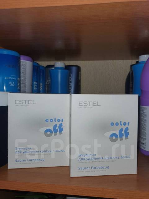 Смывка для волос Estel color off — все плюсы и минусы средства