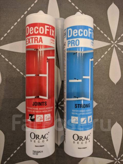 Жидкие гвозди DecoFIX PRO FDP500, DecoFix Extra FX200 дюрополимер, в ...