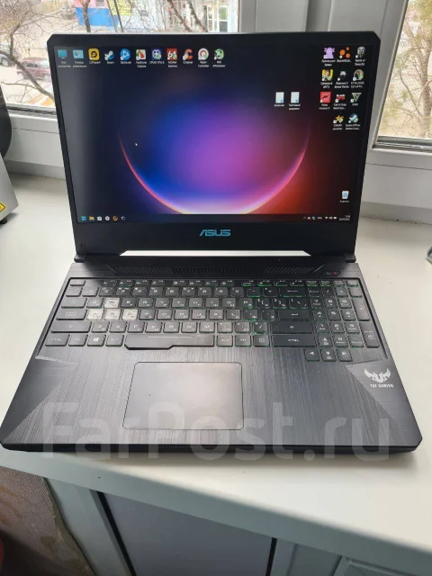 Asus TUF Gaming FX505. ��� 16 ��, WiFi: 1, Bluetooth: 1 ����
