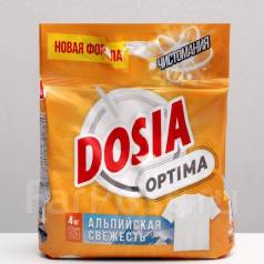 Стиральный порошок ДОСЯ Оптима Автомат/Ручная стирка Колор, 4кг
