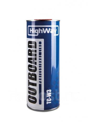 High Way 2T Outboard TC-W3 масло для лодочных двигателей, 1л ...