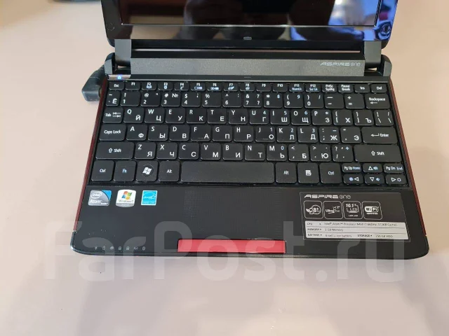 Acer Aspire One 532h-28b. 11.6", 1,7����, ��� 2048 ��, ���� 250���, WiFi: 1, Bluetooth: 1, ����������� �� 1��. ����