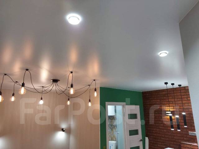 Натяжные потолки. Чистый монтаж! Слив, ремонт. Звони во Владивостоке