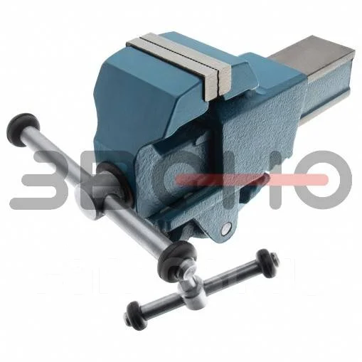 Тиски слесарные, 63 мм, крепление для стола, винтовой зажим (Глазов ...