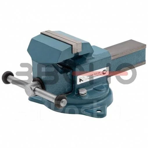 Тиски слесарные, 80 мм, поворотные (Глазов) Россия - Инструменты и ...