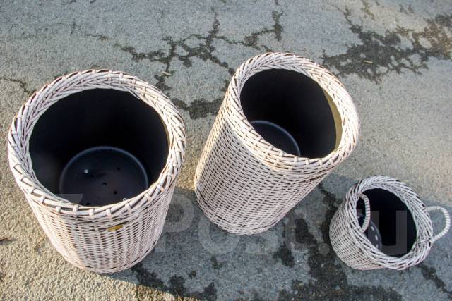 кашпо ханни. цилиндр из ротанга. цилиндр из ротанга. цилиндр из ротанга. кашпо concretika topper smokey blue d40h60.