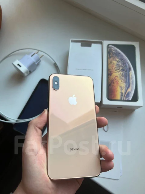 Apple iPhone Xs Max. �/�, �������, 4G LTE, Dual-SIM, ���������� ����