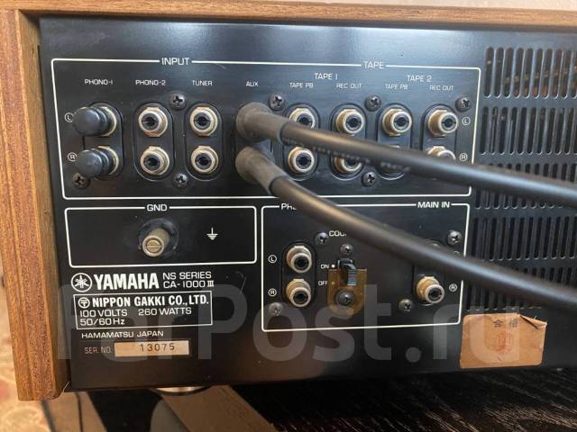 YAMAHA ヤマハ NS SERIES CA-1000 III 卓抜 - アンプ