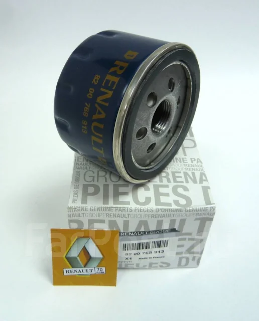 Фильтр масляный renault 8200768913 аналоги