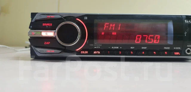 Sony cdx-gt650ui с динамиками - Магнитолы во Владивостоке