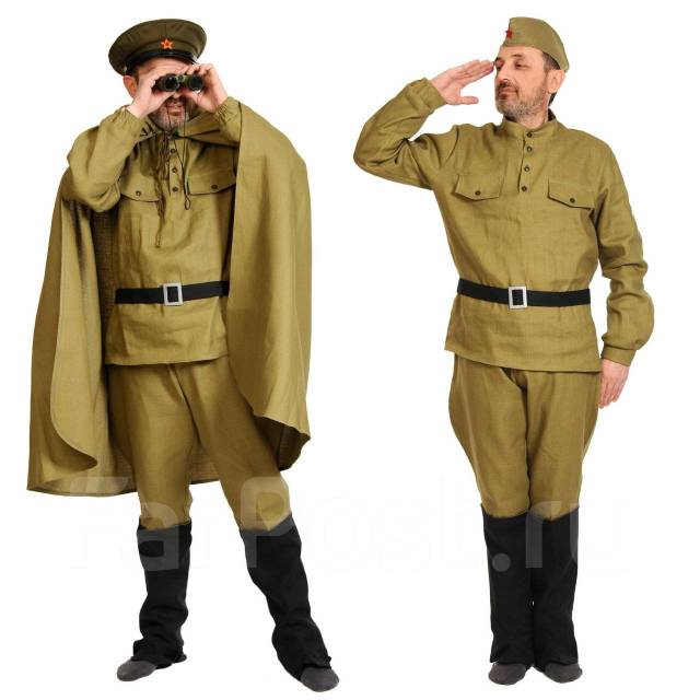 Военная форма мужская и женская напрокат во Владивостоке