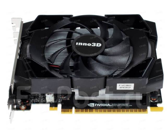 GTX 1050TI 4gb INNO3d - Видеокарты во Владивостоке