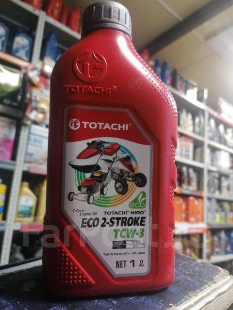 Масло 2х тактное Totachi NIRO ECO 2-Stroke TC-W3, 1,00 л. бензин, для ...