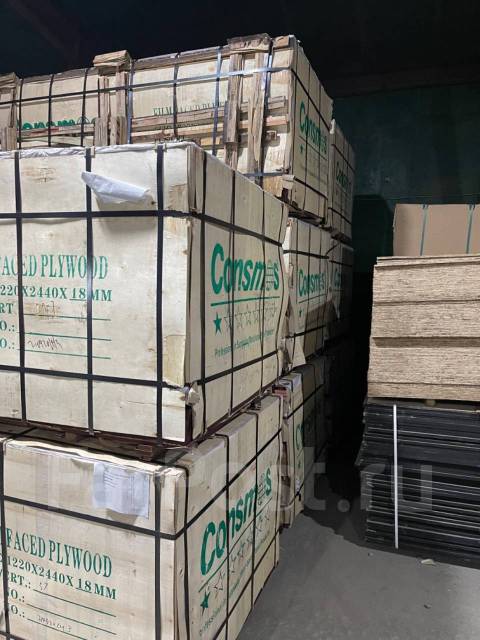 Фанера шлифованная • Фанера ламинированная 1220*2440*7мм-21мм, в ...