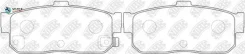 ������� ��������� �������� audi coupe b2 (81, 855, 856) - infiniti g20 i30 - nissan 100nx (b13) alme NIBK PN2224 PN2224 ����