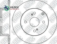 �������� ����258x9 4 ��� Toyota Corolla (_E12_) | Corolla / Allex 1.4 VVT-i (ZZE120_, ZZE120R) 97 �. �. 2001 - 2007 Corolla (_E12_) | Corolla / Allex...