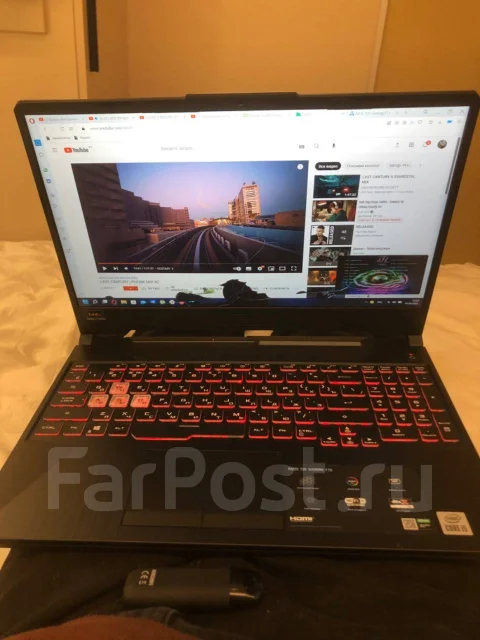 Asus TUF Gaming F15 FX506LH. 15.6", 50����, ��� 16 ��, ���� 512���, WiFi: 1, Bluetooth: 1, ����������� �� 4��. ����