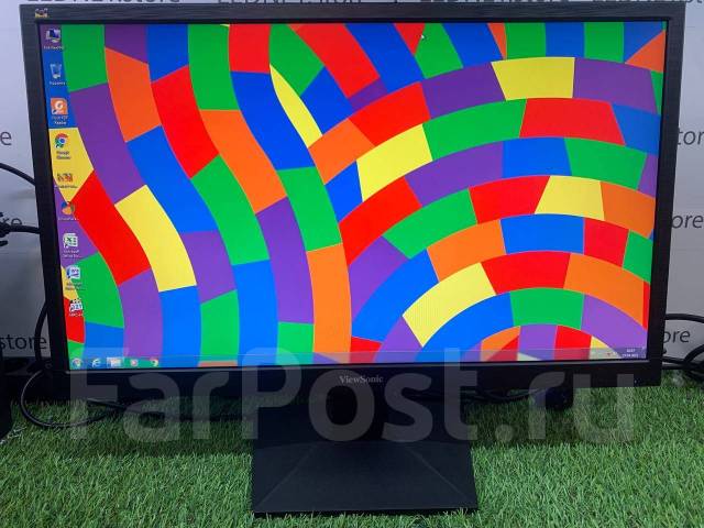 Классный большой LED монитор ViewSonic 24" 15штук! Гарантия 1год, ЖК ...