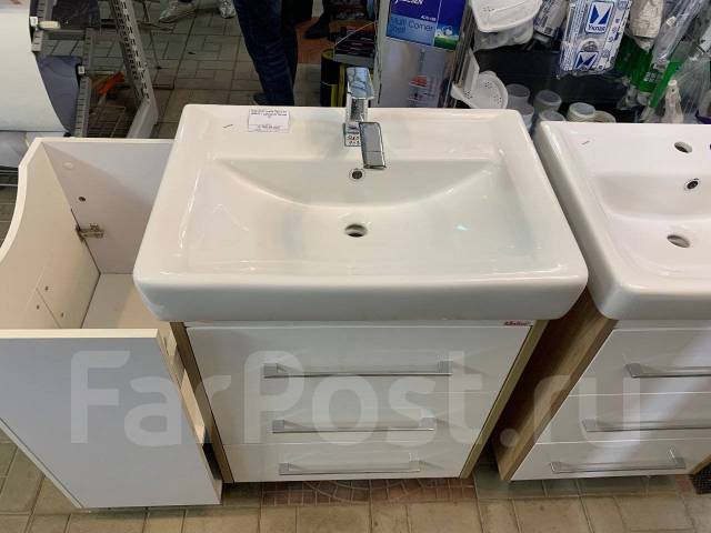 Раковина Тигода 70 + тумба Ларго 70. Комплект - Сантехника и ...