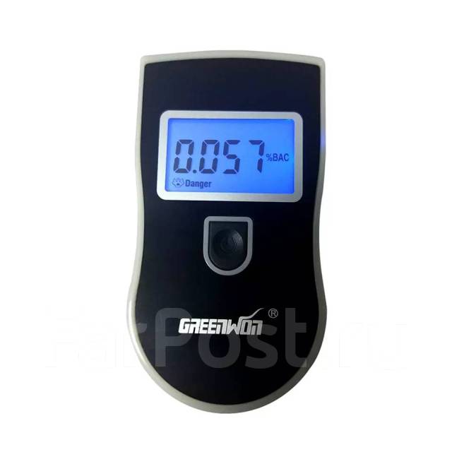 Алкотестер цифровой АТ-818, новый, в наличии. Цена: 2 500₽ в Хабаровске