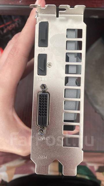 Видеокарта KFA2 GeForce GTX 1050 Ti 4Gb 1-Click OC, б/у, в наличии ...