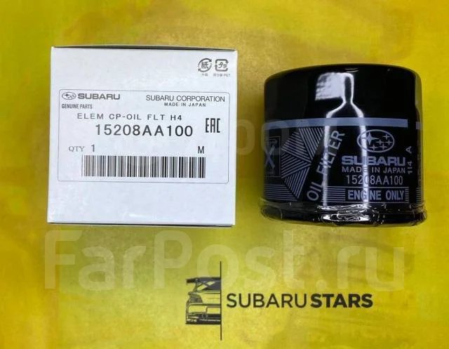 Масляный фильтр subaru 15208aa100 аналоги