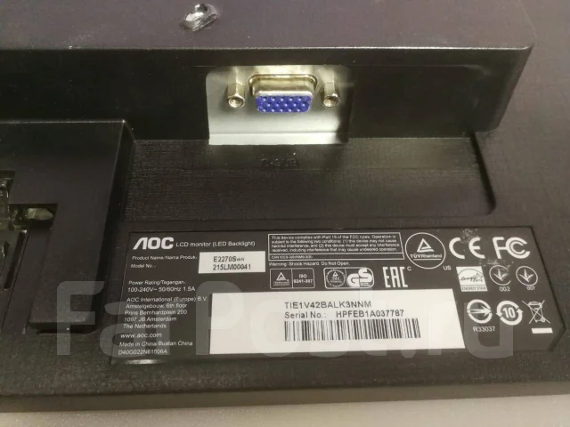 AOC. 22", ���������� �� (LCD, LED, QLED) ����