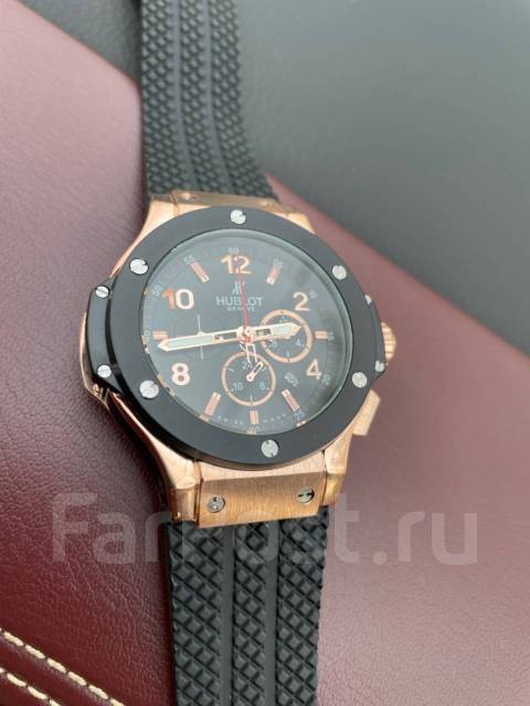 Наручные мужские часы Hublot (Хублот) Автоподзавод, для мужчин, новый, в наличии. Цена: 6 000₽ во Владивостоке