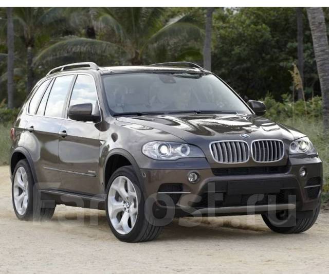 Бмв х5 2010 года фото Комплект накладок на порог и на арки BMW X5 2010г купить во Владивостоке по цене
