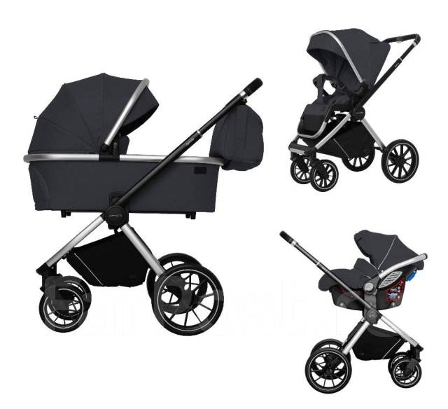 Коляска 3в1 Carrello Optima Pitch Black Дизайн 2022, новый, под заказ ...