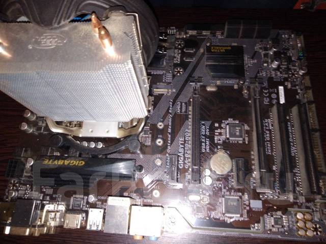 Материнская плата.ga_ b250 hd3 процессор интел i5 7400 8 гиг оп память ...