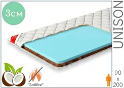 ����������� - ������ Soft Cocos 90�200�3�� � ������� � ������ �����. ������, (�) 90���, (�) 200���, (�) 3��� ����