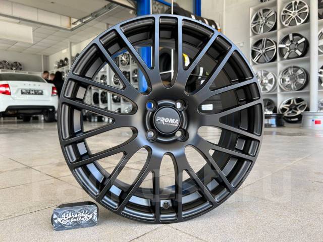 Диски proma GT 4x98 4x100 r17 #1954 чёрные мат, 17", 1 шт, 10,00 кг. 60 ...