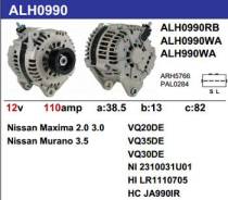 ��������� Nissan VQ23, VQ25, VQ30 KR Krauf ALH0990DD ����