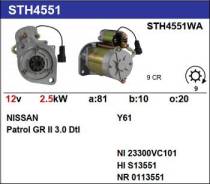 ������� Nissan ZD30 Patrol GR II 3.0 DTi Y61 2000-2010 Krauf STH4551YJ ����