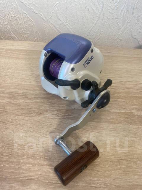 Катушка мультипликаторная Shimano super C 3000 (обслужена), б/у, в ...