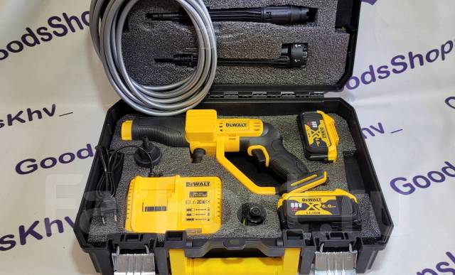 Аккумуляторная мойка в кейсе Dewalt - Инструменты и строительное ...