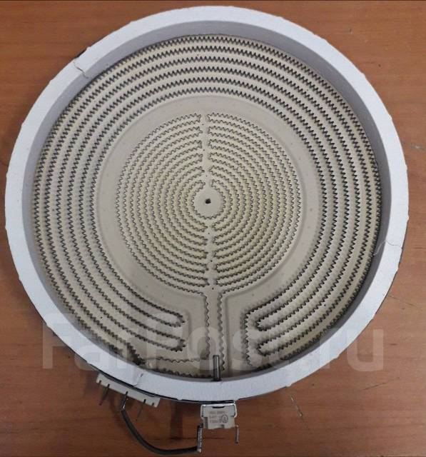 Конфорка стеклокерамики Ceramaspeed 2 зоны 2100/700W 230 мм б/у, в ...
