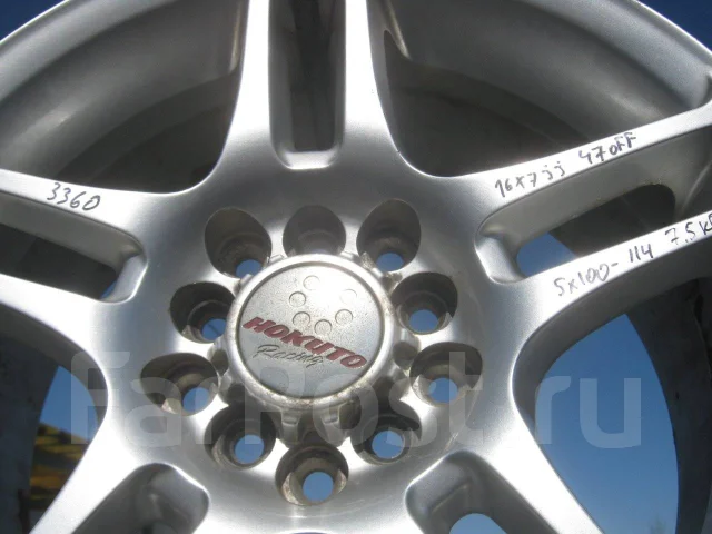 Hokuto Racing. 7.0x16", 5x100, 5x114.3, ET47 ����