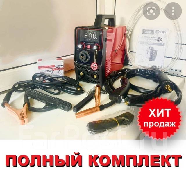 Smart MIG-180S Сварочный инверторный полуавтомат Edon, 180А, новый, в ...
