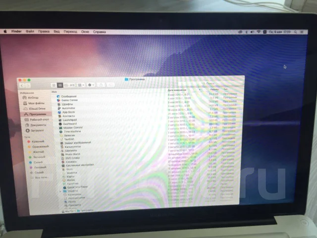Apple MacBook Pro 15. 15.4", 2,7����, ��� 8 ��, ���� 500���, WiFi: 1, Bluetooth: 1 ����