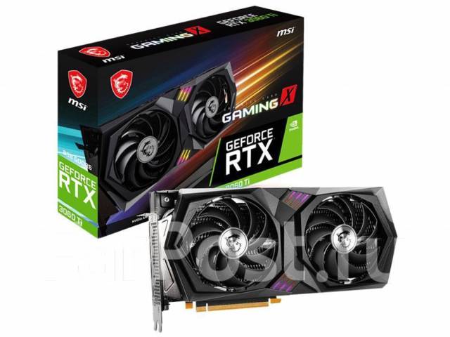 Видеокарта MSI Nvidia GeForce RTX 3060Ti Gaming X 8G, новый, в наличии ...