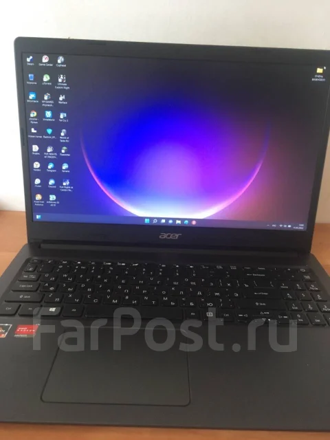Acer Extensa 15 EX215-22. 15.6", 2 600����, ��� 8 ��, ���� 287���, WiFi: 1, Bluetooth: 1, ����������� �� 7��. ����