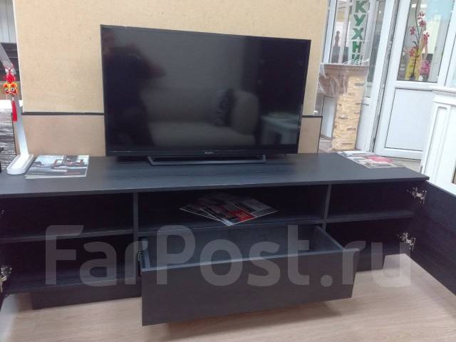 Тумба ТВ под телевизор - Modern Black 1800. Длина 180 см, новый, в ...